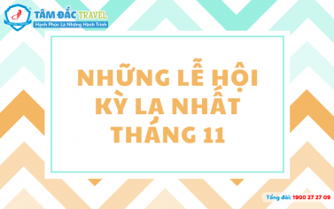 Những lễ hội kỳ lạ nhất tháng 11